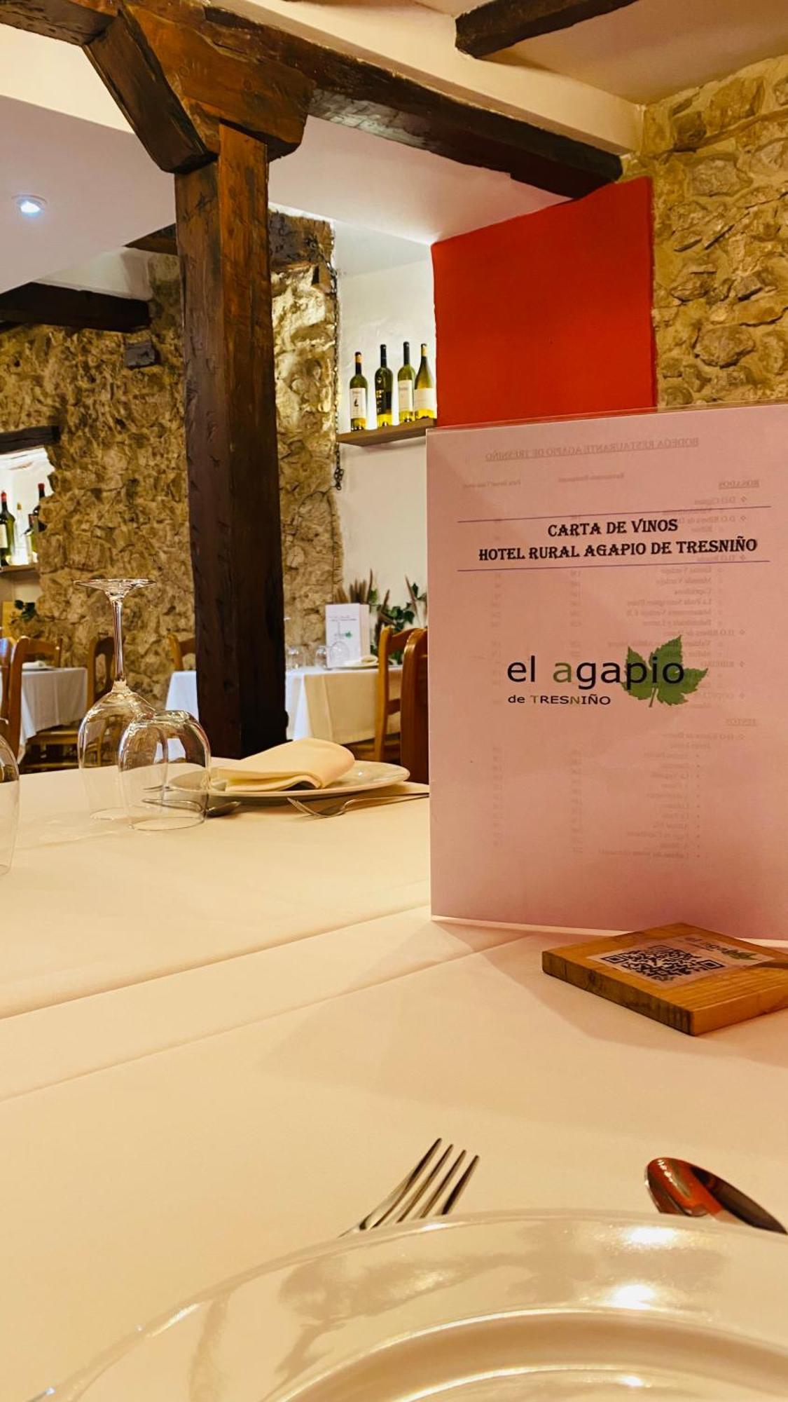 קינטנייה דה אונסימו Hotel Restaurante Agapio De Tresnino מראה חיצוני תמונה